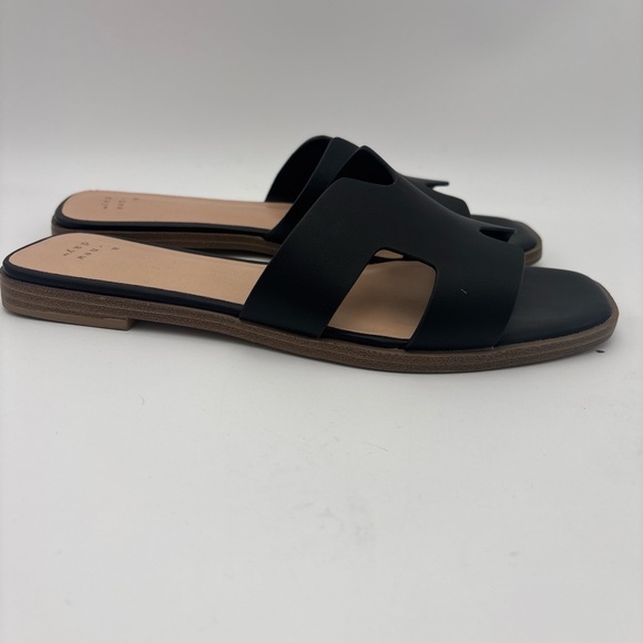 a new day Black Open-Toe Sandals - Picture 3 of 7